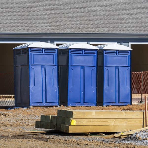 how do i determine the correct number of portable restrooms necessary for my event in Wellsville